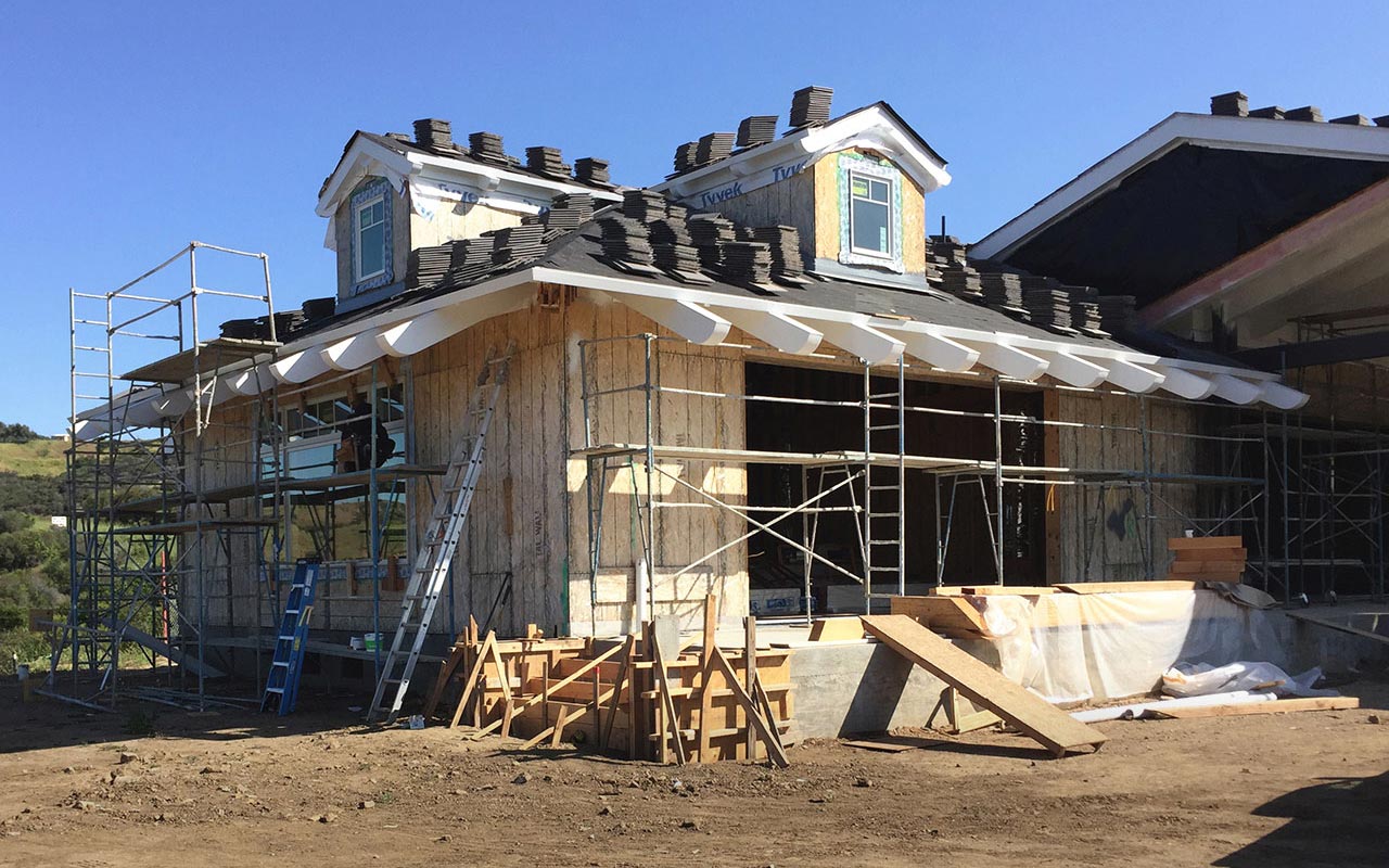 Residence Under Construction in Hidden Valley, CA